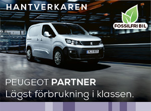 Peugeot Partner - perfekt för dig som är hantverkare.