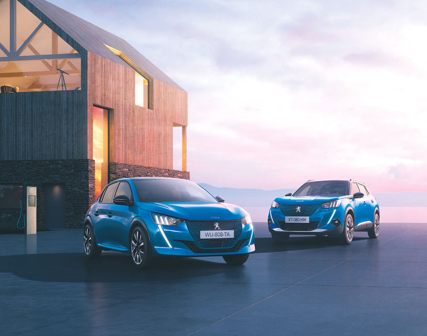Peugeot elbilar - 208 och 3008