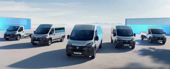 Nya Peugeot Partner, Peugeot Expert och Peugeot Boxer
