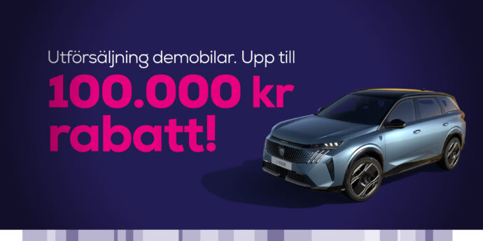 Utförsäljning demobilar